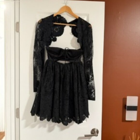 For Love & Lemons Regina Mini Dress, NWOT, S - Picture 7 of 7